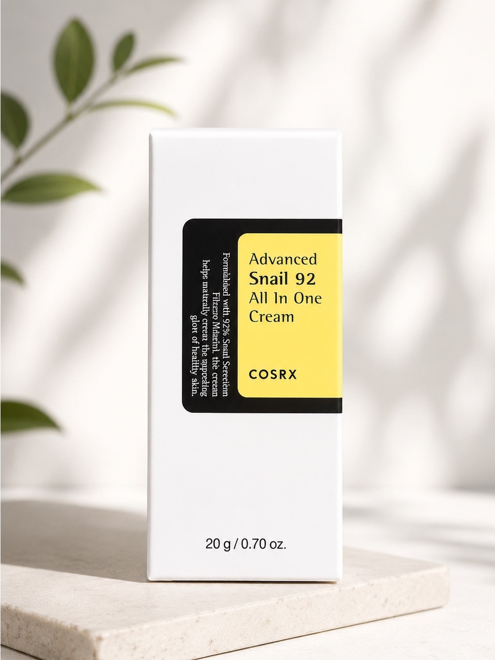 ✨ COSRX Advanced Snail 92 All In One Cream 20g Mini Travel Size NIB K-Beauty